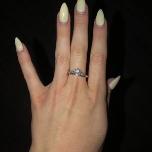 Fairy Tale Tiara Wishbone Ring